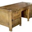 Mouseman pedestal desk