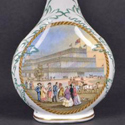 Victorian Prattware vase
