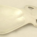Liberty Art Nouveau silver caddy spoon