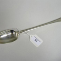 English silver basting spoon