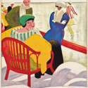 Vintage poster Palace Hotel St Moritz