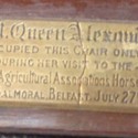 Brass plaque