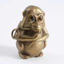 Victorian brass vesta