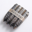 Silver vesta case by W Neale, Birmingham