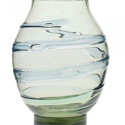 Whitefriars Glass ovoid vase designed by James Hogan