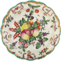 Worcester porcelain plate from Duke of Gloucester service