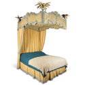 Italian Baroque tester bed