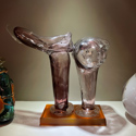 Sam Herman glass sculpture