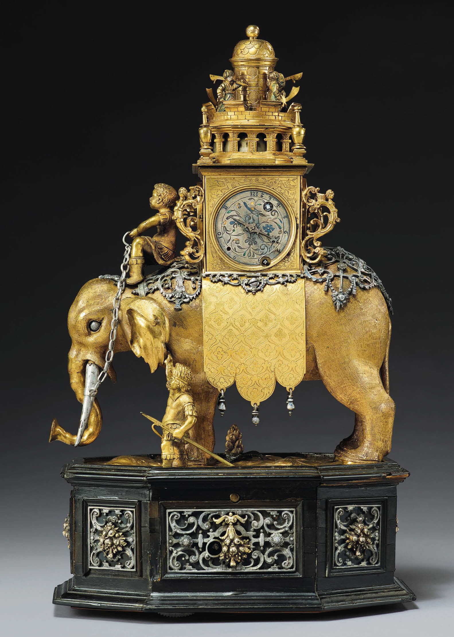 A c.1600-1610 elephant automaton clock 