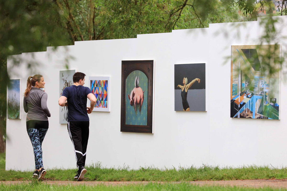 Affordable Art Fair Running Gallery 
