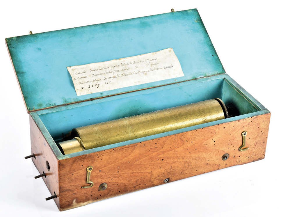 Musical box by François Nicole 
