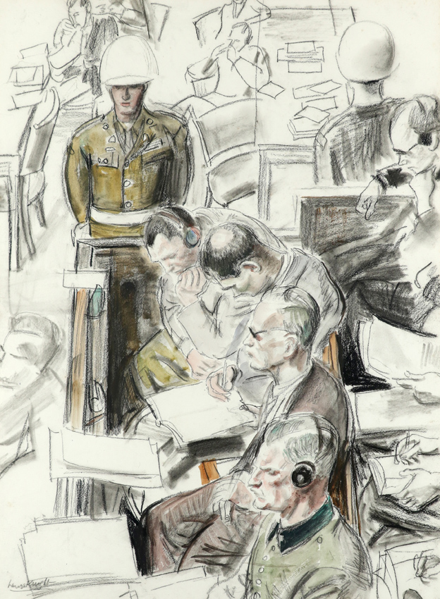 Laura Knight drawing