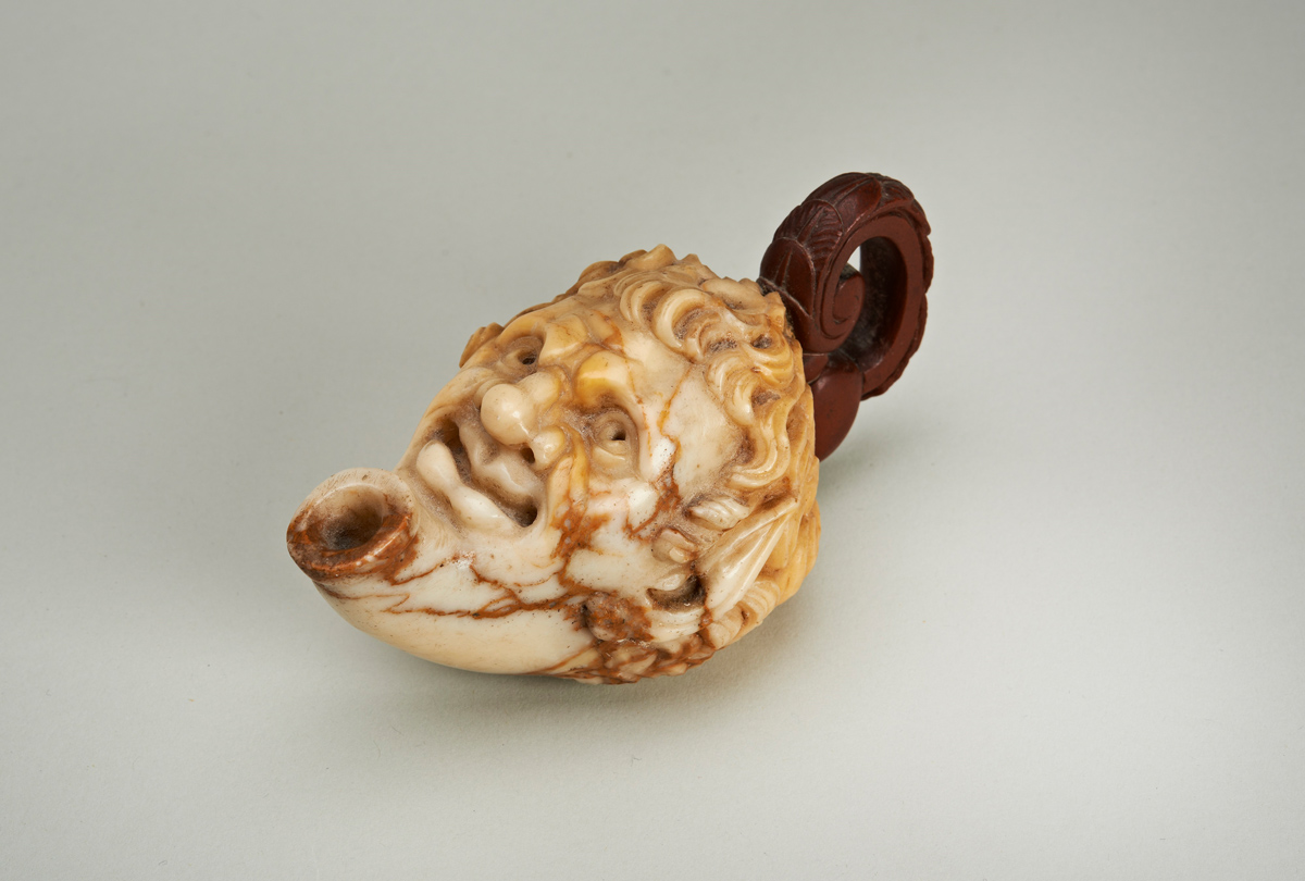 A Roman lamp 