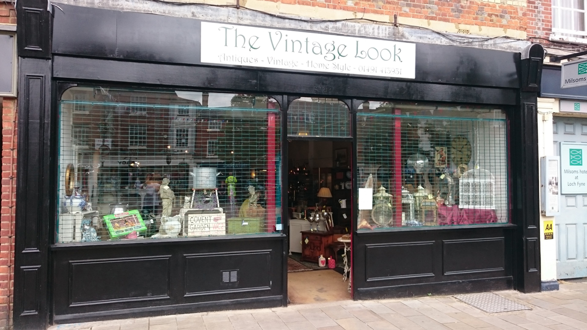 The Vintage Look shopfront 