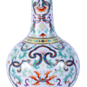 Doucai porcelain vase with Qianlong marks