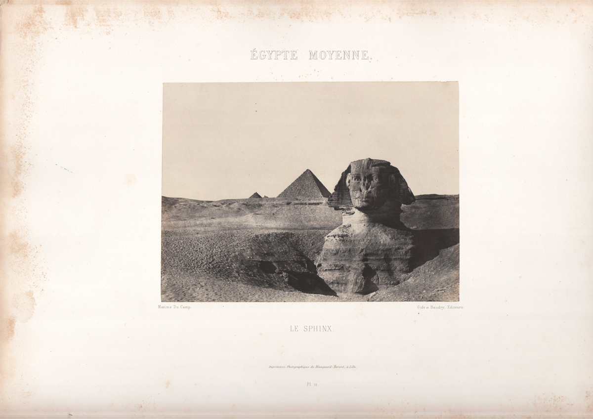 du Camp Sphinx 