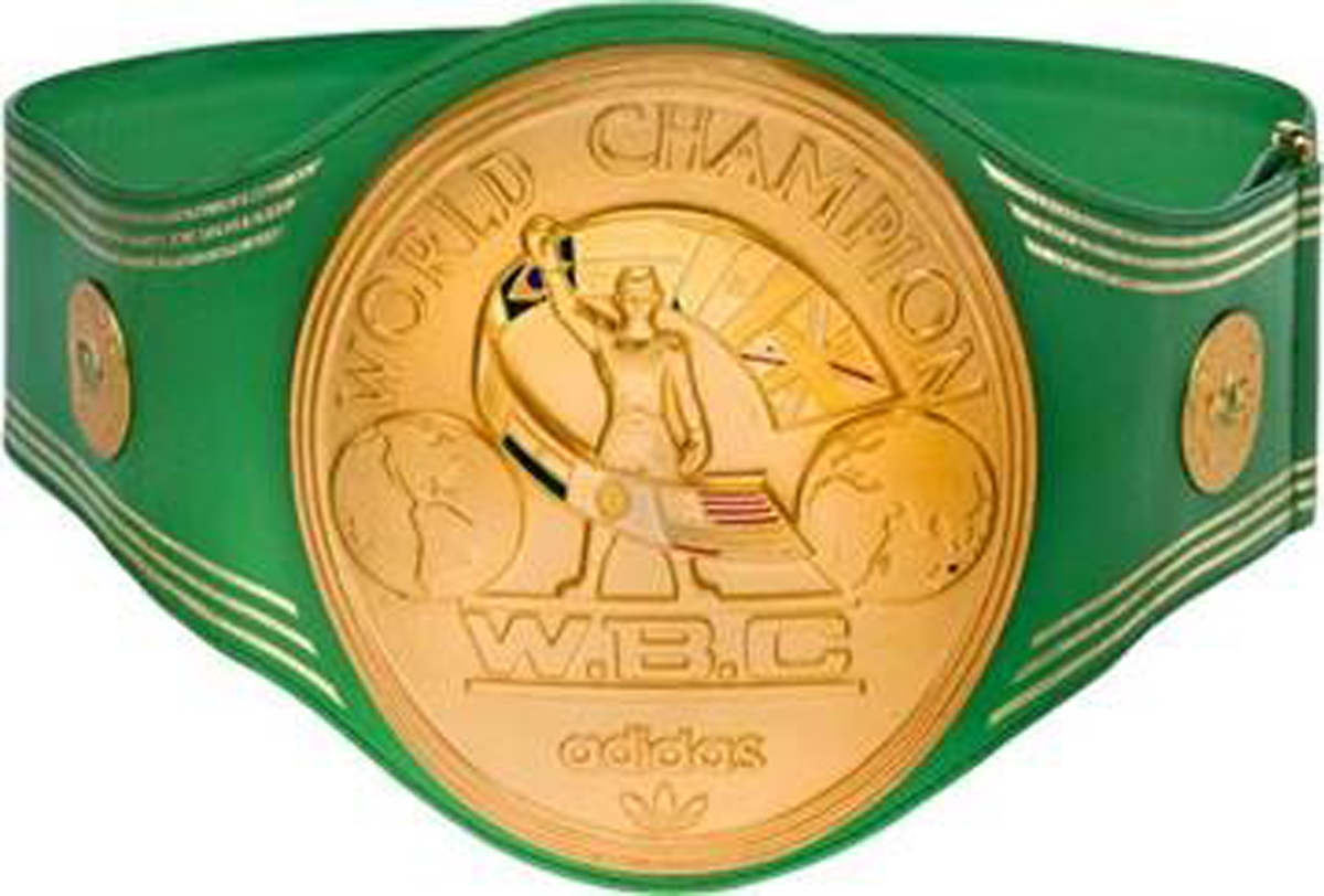World Heavyweight Championship belt 