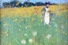 The Dandelion Field by William Nicholson