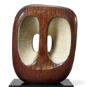 Hollow Form with White Interior by Barbara Hepworth