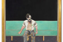 Study for Portrait of Lucian Freud by Francis Bacon