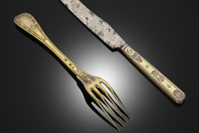 Napoleon Bonaparte knife and folk