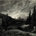 Samuel Palmer etching