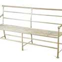 A French garden bench