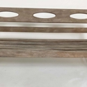 A garden bench