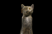 Bronze cat from Toledo Museum of Art