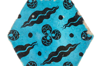Ottoman çintamani tile