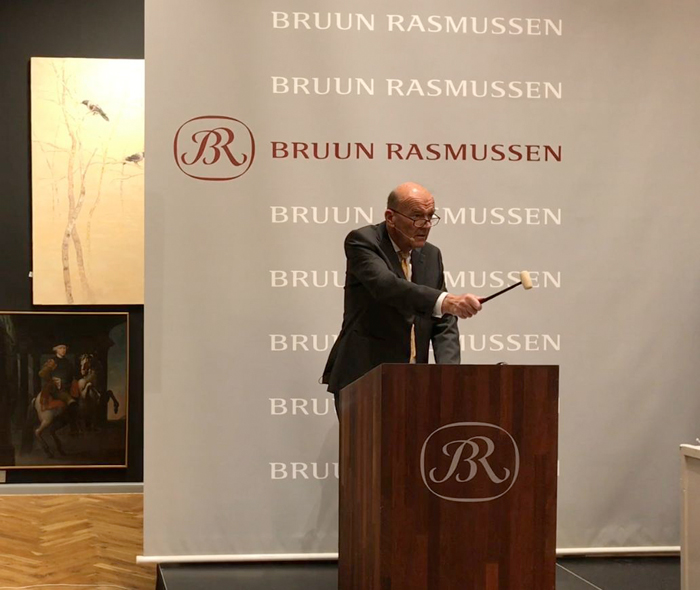 Auctioneer Jesper Bruun Rasmussen 