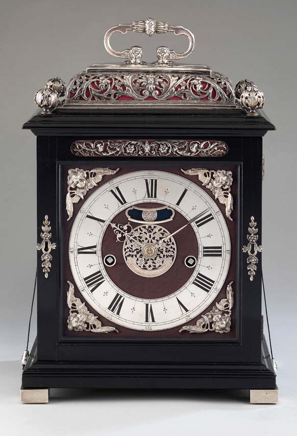 Silver Tompian clock
