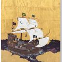 Japanese style ship picture