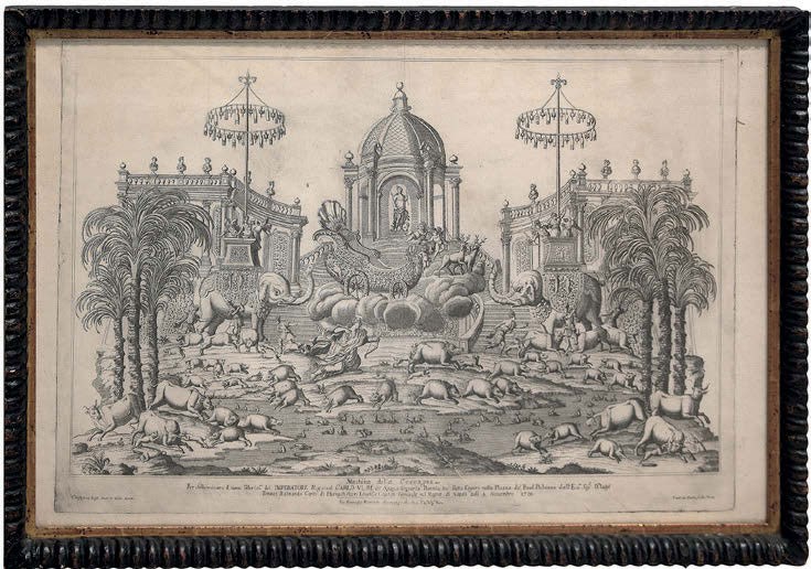 Cuccagna engraving