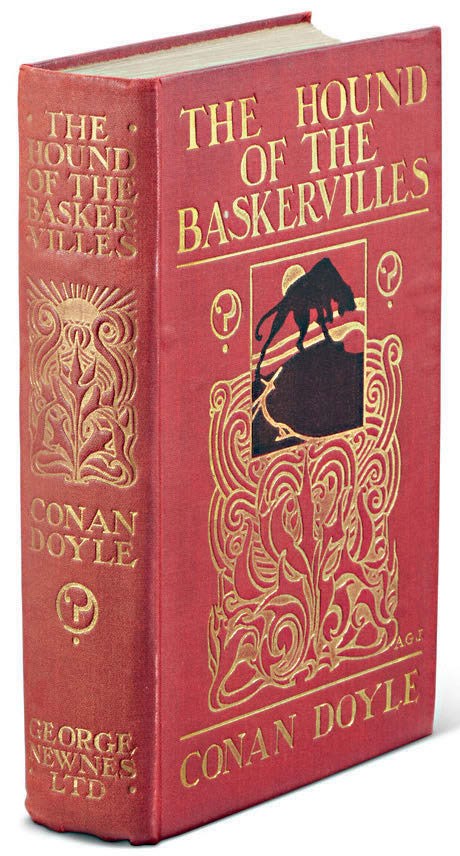 Charlie Watts’ copy of The Hound of the Baskervilles 