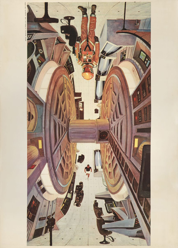 US poster for 2001: a Space Odyssey