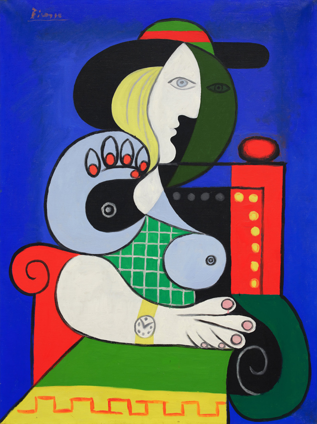 Portrait of Marie-Therese Walter by Pablo Picasso