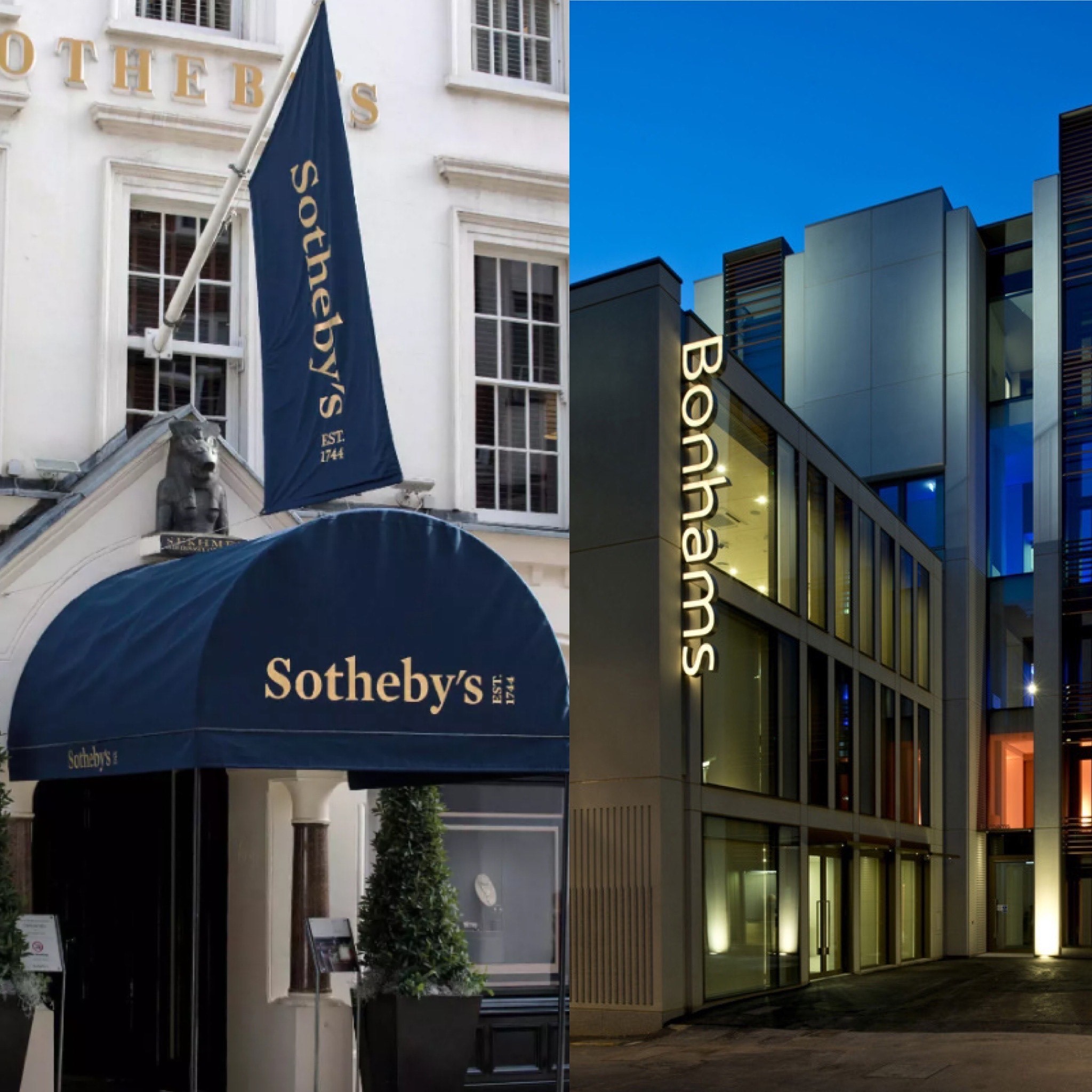 Sotheby's and Bonhams&nbsp;